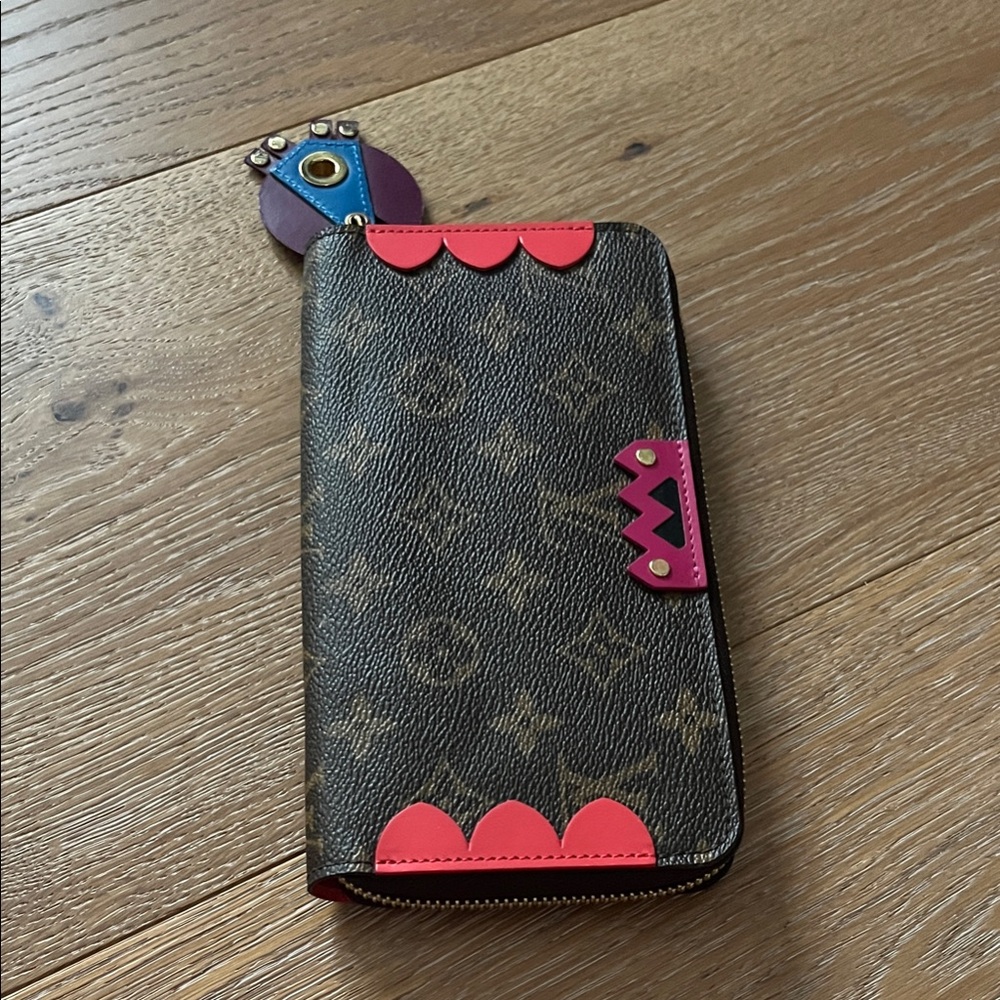 LV Brown and Pink Wallet